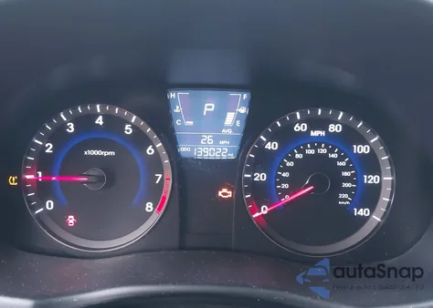 2012 Hyundai Accent Gs из США, поврежденный, VIN KMHCT5AE5CU044029